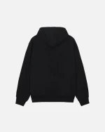 STUSSY GEAR HOODIE BLACK