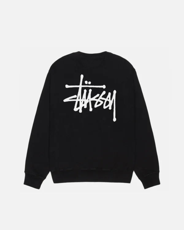 BASIC STÜSSY CREW PIGMENT DYED