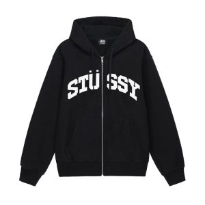 BLOCK SPORT ZIP HOODIE BLACK