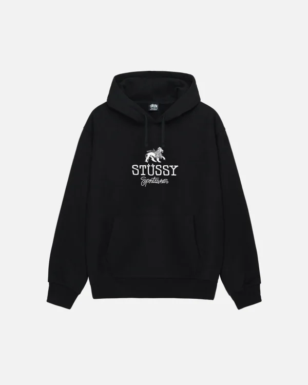 STUSSY SPORTSWEAR HOODIE BLACK