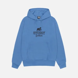 STUSSY SPORTSWEAR HOODIE BLUE