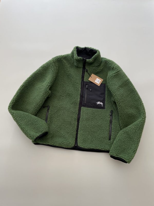 Stussy 8 Ball Sherpa Jacket