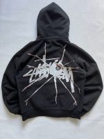 Stussy Shattered 8 Ball Zip Up Hoodie