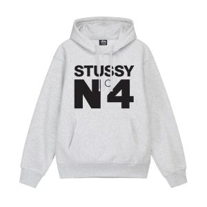 NO.4 HOODIE-GREY